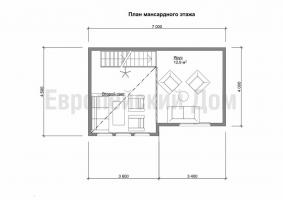 6x7 Casa finlandesa con las segundas ventanas panorámicas de luz y para los conocedores