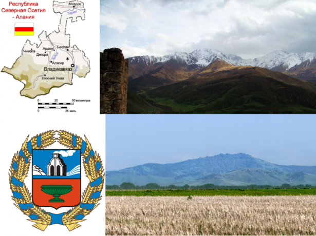 Osetia del Norte y el Territorio de Altai
