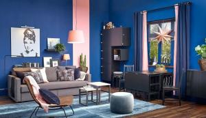 Por lo que no es necesario recurrir a la decoración de paredes, muebles o accesorios de compra para añadir estilo y los colores brillantes en el interior