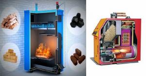 Tipos de generadores de calor para la calefacción de hogares de aire