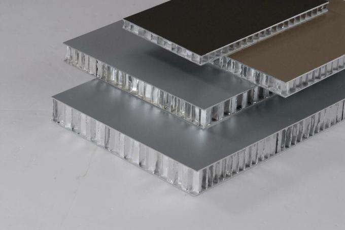 Panel sándwich de aluminio. 