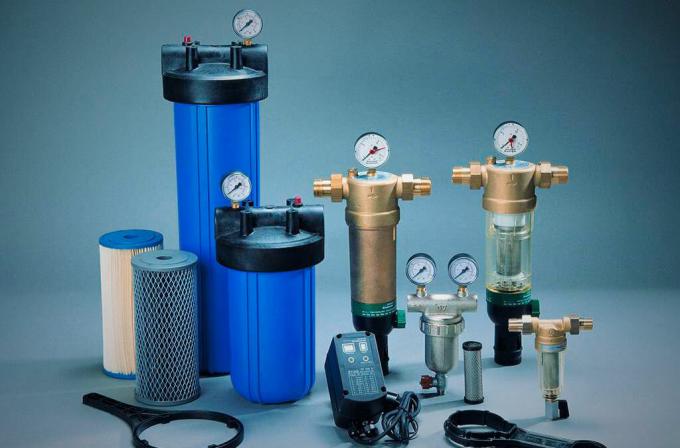 Filtros para purificación de agua. Fuente de la imagen: Imagen de Yandex