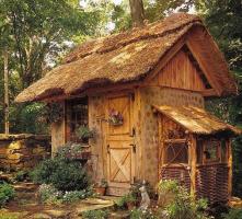 Casa de madera: elegante, práctico, barato