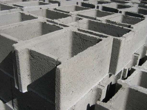 bloques de madera-cemento