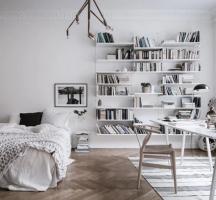 Dormitorio y estudio en el mismo espacio: 9 ideas que deben prestar.