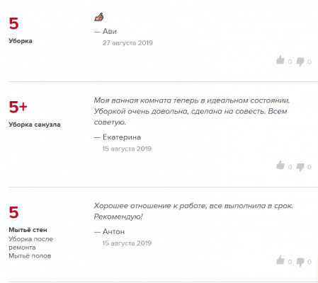 Los comentarios sobre el trabajo con Profi.ru sitio