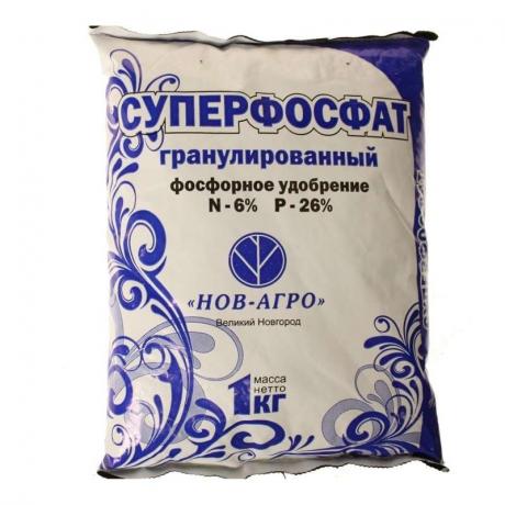 Embalaje ejemplo superfosfato (foto de agro-nova.ru)