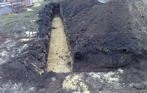 Colchón de arena pura río en la Tierra Negro slabopuchinistom planta 