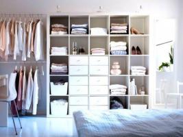 3 ideas inteligentes abren los armarios para habitaciones pequeñas.