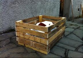Nueva vida de cajas de madera viejos. 5 reencarnaciones fresco