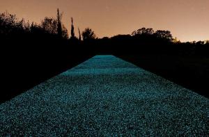 A la luz del jardín: cómo hacer un revestimiento fluorescente